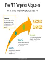 ( mẫu powerpoint ) big growth arrow powerpoint template 