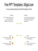 ( mẫu powerpoint ) circle cycle arrows powerpoint diagram 