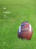 ( mẫu powerpoint ) american football sports PPT templates widescreen 
