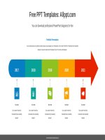 ( mẫu powerpoint ) five divided big arrow powerpoint diagram 