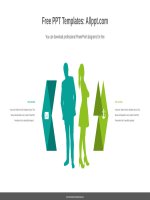 ( mẫu powerpoint ) horizontal symmetrical chevron powerpoint diagram 