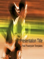 ( mẫu powerpoint ) runner ppt 