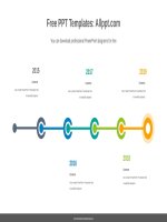 ( mẫu powerpoint ) circle ring powerpoint diagram template 