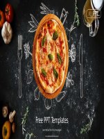 ( mẫu powerpoint ) pizza restaurant powerpoint templates 