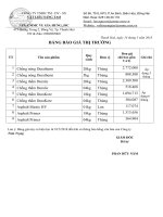 BẢNG báo GIÁ THỊ TRƯỜNG THANH HOÁ đợt 1 (2) 