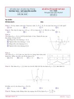 BỘ đề THI tốt NGHIỆP THPT TOÁN 37 