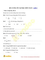 de cuong on tap hoc ki 1 mon toan lop 5 nam 2019 