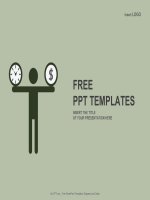 ( mẫu powerpoint ) time and money burden business powerpoint templates standard 