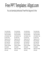 ( mẫu powerpoint ) confetti text boxes powerpoint diagram template 