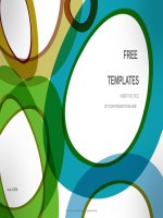 ( mẫu powerpoint ) bubbles abstract powerpoint templates widescreen 