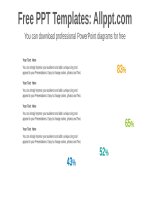 ( mẫu powerpoint ) arrow stairs powerpoint diagram template 