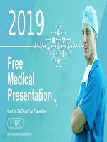 ( mẫu powerpoint ) 2019 medical plan powerpoint templates 
