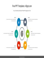 ( mẫu powerpoint ) radial circles powerpoint diagram template 