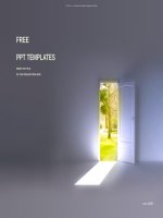 ( mẫu powerpoint ) door nature powerpoint templates standard 