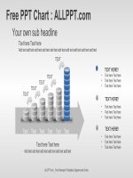 ( mẫu powerpoint ) rring bar graph PPT charts widescreen 