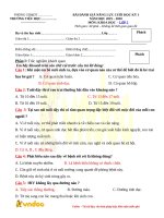 de thi hoc ki 1 mon khoa hoc lop 5 nam 2019 2020 theo TT22 