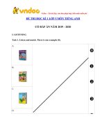 de thi hoc ki 1 mon tieng anh lop 5 co file nghe 