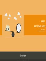 ( mẫu powerpoint ) balancing with money and time powerpoint templates standard 