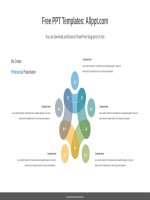 ( mẫu powerpoint ) donut star shape powerpoint diagram template 