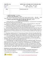 de thi hoc ki 1 lop 5 mon tieng viet nam 2019 de 2 