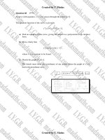 Bài tập CALCULUS 17