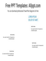 ( mẫu powerpoint ) colorful staircase arrow powerpoint diagram 