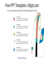 ( mẫu powerpoint ) doctor illustration powerpoint diagram 