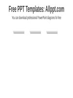 ( mẫu powerpoint ) bright 3d cubes powerpoint diagram 