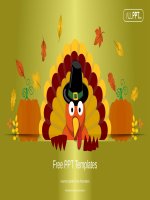 ( mẫu powerpoint ) happy thanks giving day powerpoint templates 