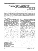 Đặc điểm lâm sàng và mô bệnh học của u hắc tố ác tính màng bồ đào 