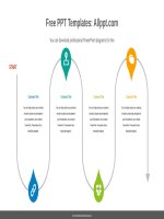 ( mẫu powerpoint ) curved line powerpoint diagram 