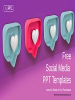 ( mẫu powerpoint ) social media network powerpoint templates 