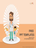 ( mẫu powerpoint ) doctor and patients powerpoint templates standard 