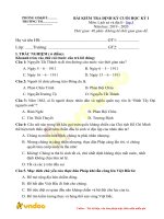 de thi hoc ki 1 lop 5 mon su dia nam 2019 2020 