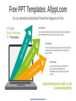 ( mẫu powerpoint ) gradual rising arrows powerpoint diagram 