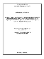 Quản lý hoạt động dạy học môn giáo dục công dân theo định hướng phát triển phẩm chất và năng lực học sinh trung học cơ sở trên địa bàn quận cẩm lệ thành phố đà nẵng 1 