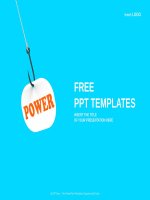 ( mẫu powerpoint ) power on hook business powerpoint templates standard 