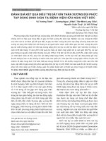 Đánh giá kết quả điều trị gãy kín thân xương đùi phức tạp bằng đinh sign tại bệnh viện hữu nghị việt đức 