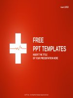 ( mẫu powerpoint ) medical symbol powerpoint templates standard 