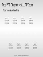 ( mẫu powerpoint ) 8 years timeline PPT diagrams widescreen 