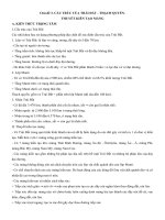 Chu de 3  CAU TRUC CUA TRAI DAT   THACH QUYEN  THUYET KIEN TAO MANG 