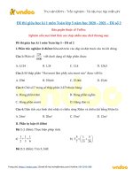 de thi giua hoc ki 1 mon toan lop 5 nam hoc 2020 2021 de so 2 