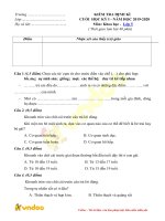 de thi hoc ki 1 mon khoa hoc lop 5 nam 2019 2020 