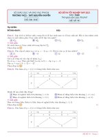 Lời giải chi tiết 86 đề thi thử THPT 2021   1200 