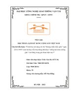 Trình bày nội dung chỉ thị Kháng chiến kiến quốc ngày 25111945 Liên hệ thực tiễn hoạt động lãnh đạo chống dịch như chống giặc của Đảng trong giai đoạn hiện nay