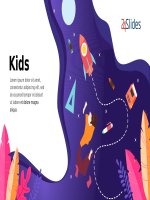 (Mẫu powerpoint) kids ppt playful 