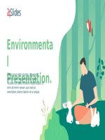 (Mẫu powerpoint) animated environmental deck playful 
