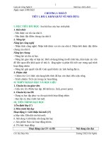 Giáo án công nghệ 6 kết nối tri thứcdsfs 