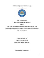 Nhóm 10 thực trạng thao túng giá thị trường chứng khoán