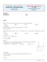 Lời giải chi tiết 86 đề thi thử THPT 2021   1003 